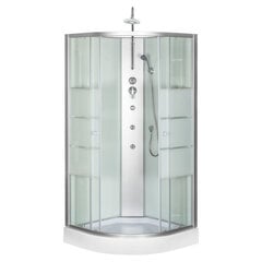 Hidromasāžas dušas kabīne Kerra Strada cena un informācija | Hidromasāžas dušas kabīnes | 220.lv