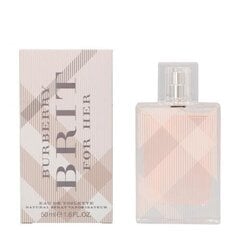 Burberry Brit EDT sievietēm 50 ml цена и информация | Женские духи | 220.lv