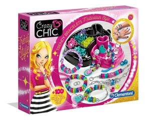 Творческий комплект "Сделайте браслет" Crazy Chic Clementoni, 15180 цена и информация | Развивающие игрушки | 220.lv