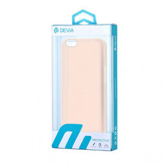 Защитный чехол Devia Ultra Thin 0.5 мм для iPhone 6 / 6S, розовый цена и информация | Чехлы для телефонов | 220.lv