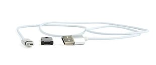 Gembird CC magnētiskā stieple USB 2.0(AM) - Micro USB (M), 1m cena un informācija | Savienotājkabeļi | 220.lv