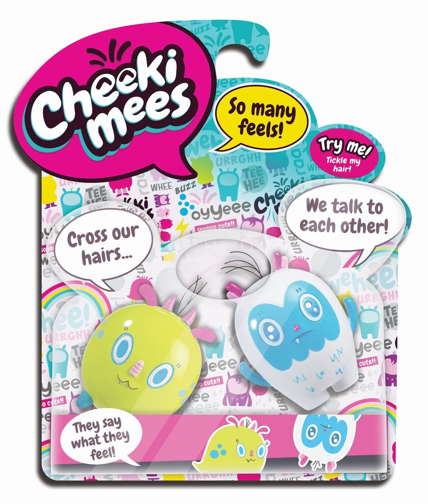 Runājošas figūras Cheeki Mees Jumpin' Jimmy & Toothy Tom, MM0009 цена и информация | Rotaļlietas meitenēm | 220.lv