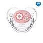 CANPOL silikonina ortodontisks knupis Newborn, 1 gab., 6-18 m 22/566 pink flowers cena un informācija | Knupīši | 220.lv