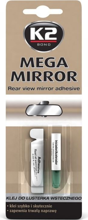 Atpakaļskata spoguļa līme K2 Mega Mirror cena un informācija | Auto piederumi | 220.lv