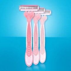 Одноразовые бритвы для женщин Gillette Venus Simply3, 4 шт. цена и информация | Косметика и средства для бритья | 220.lv