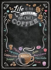 Пазл Black Board "Coffee" Clementoni, 1000 д. цена и информация | Пазлы | 220.lv