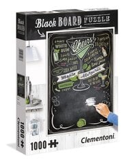 Puzle Black Bord "Cheers" Clementoni, 1000 d. cena un informācija | Puzles, 3D puzles | 220.lv