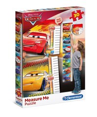 Puzle - auguma mērītājs Lightning McQueen (Cars) Clementoni, 30 gab. cena un informācija | Puzles, 3D puzles | 220.lv