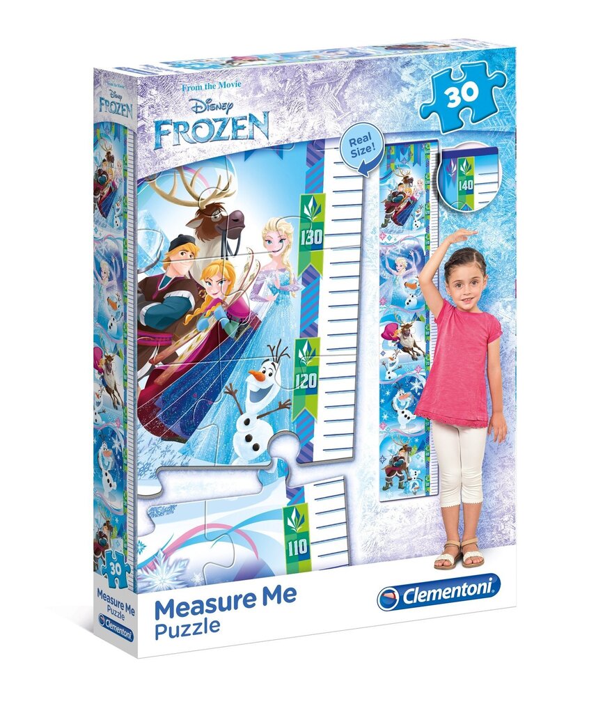 Puzle- metrs (Frozen), Clementoni, 30 d. cena un informācija | Puzles, 3D puzles | 220.lv