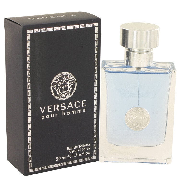 Tualetes ūdens Versace Pour Homme EDT vīriešiem 50 ml цена и информация | Vīriešu smaržas | 220.lv