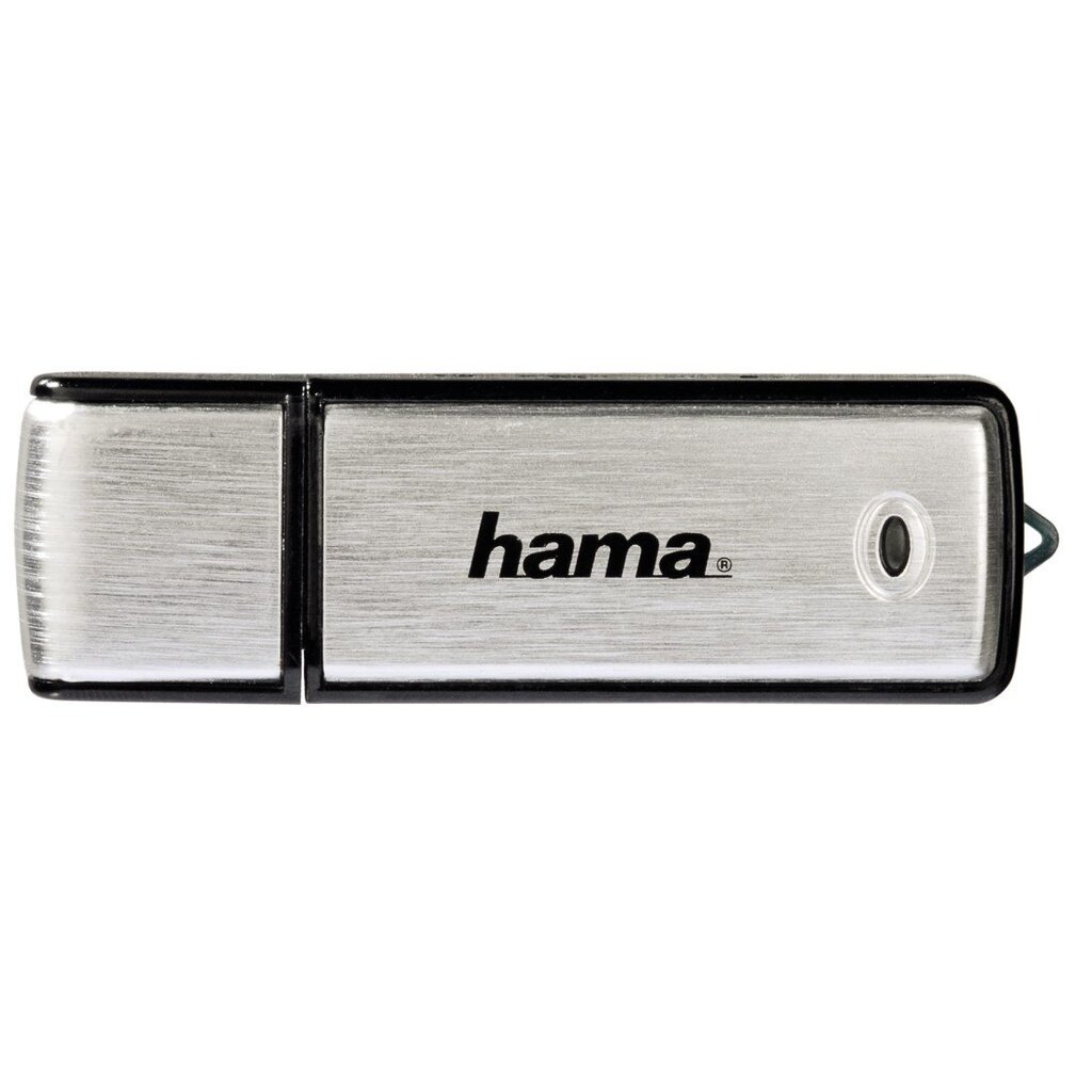 USB laikmena Hama Fancy, USB 2.0, 32 GB, 10 MB/s, juoda/sidabrinė цена и информация | USB Atmiņas kartes | 220.lv