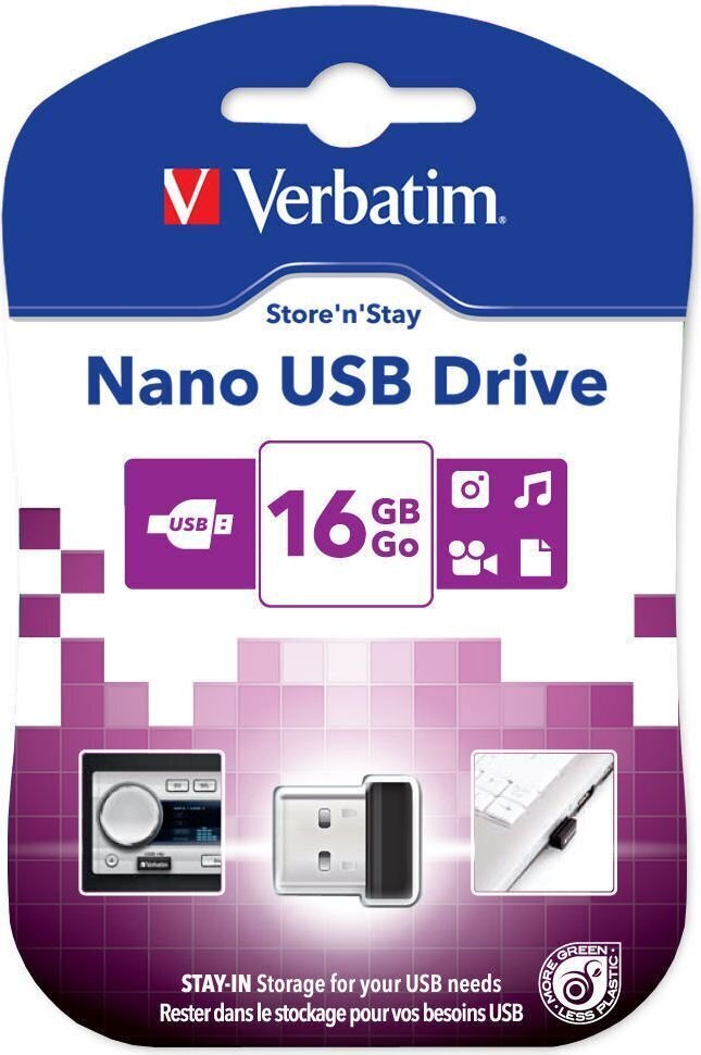 Verbatim 97464, 16GB cena un informācija | USB Atmiņas kartes | 220.lv