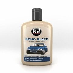 Plastmasas detaļu melninātājs BONO BLACK, 200 ml цена и информация | Автохимия | 220.lv