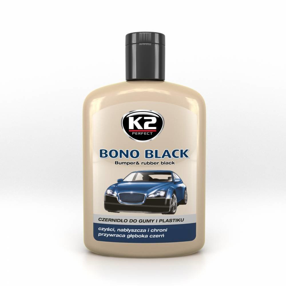 Plastmasas detaļu melninātājs BONO BLACK, 200 ml цена и информация | Auto ķīmija | 220.lv