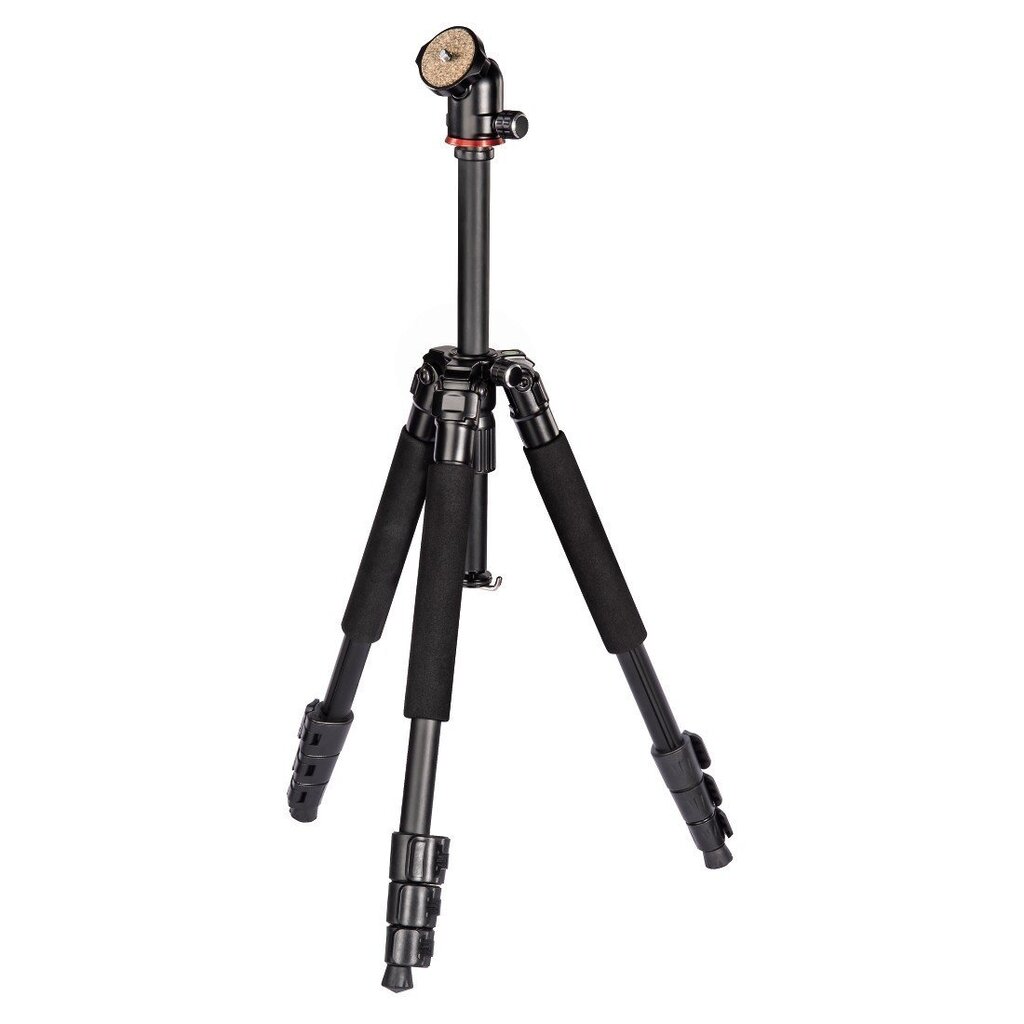 Fotoaparāta statīvs Hama Tripod Traveler 117 ball, melns cena un informācija | Fotokameru statīvi | 220.lv