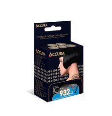 Tintes kasetne Accura HP Nr. 932XL (CN053AE), melns cena un informācija | Tintes kārtridži | 220.lv