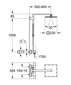 Dušas komplekts Grohe Euphoria Cube XXL 230, hromēts, 26087000 cena un informācija | Dušas komplekti un paneļi | 220.lv