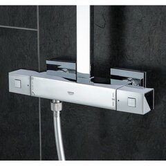 Dušas komplekts Grohe Euphoria Cube XXL 230, hromēts, 26087000 цена и информация | Душевые комплекты и панели | 220.lv