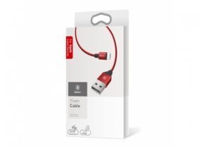 USB vads Baseus Yiven Cable CALYW-C09, paredzēts Apple ierīcēm, 3 m garš, sarkans цена и информация | Savienotājkabeļi | 220.lv