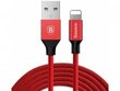 USB vads Baseus Yiven Cable CALYW-C09, paredzēts Apple ierīcēm, 3 m garš, sarkans cena un informācija | Savienotājkabeļi | 220.lv
