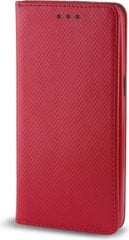 Smart Magnet case for Huawei P8 Lite red cena un informācija | Telefonu vāciņi, maciņi | 220.lv