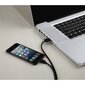 Micro USB kabelis Hama, 3 m, melns cena un informācija | Savienotājkabeļi | 220.lv