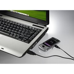 Кабель микро-USB Hama, 1,4м, черный цена и информация | Кабели для телефонов | 220.lv