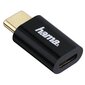 Adapt. Hama USB C->USB micro pesa cena un informācija | Adapteri un USB centrmezgli | 220.lv