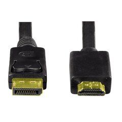 Vads Hama DisplayPort-HDMI, 1,8m cena un informācija | Kabeļi un vadi | 220.lv