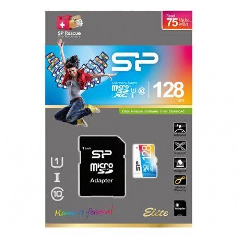 Atmiņas karte Silicon Power SP128GBSTXBU1V20SP цена и информация | Atmiņas kartes mobilajiem telefoniem | 220.lv