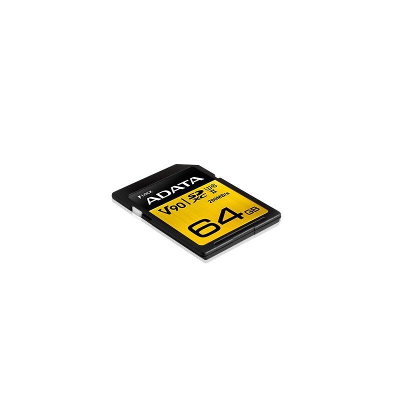 ADATA Premier ONE UHS-II U3 64 GB, SDXC, цена и информация | Atmiņas kartes mobilajiem telefoniem | 220.lv