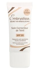 Embryolisse Complexion Correcting CC крем 30 мл. цена и информация | Наносите на чистую кожу лица. Подержите около 10-15 минут и смойте водой. | 220.lv