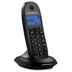 Motorola C1001L, черный цена и информация | Стационарные телефоны | 220.lv