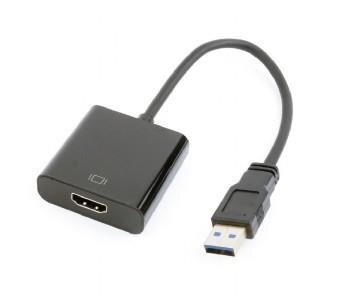 Adapteris Gembird USB 3.0 (AM) - HDMI-A(F), 15cm. cena un informācija | Adapteri un USB centrmezgli | 220.lv