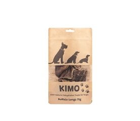 Kimo Snack Kaltēti Bifeļu Plaušu Gabali 70g Suņiem цена и информация | Лакомства для собак | 220.lv