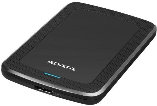 Adata Classic HV300 2TB 2.5" USB3.1, Melns цена и информация | Ārējie cietie diski | 220.lv