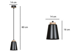 Emibig lampa Bolero 1 cena un informācija | Piekaramās lampas | 220.lv