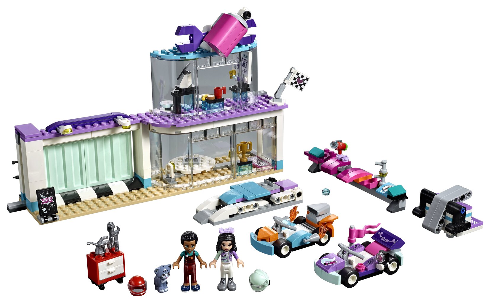 41351 LEGO® Friends, Creative tuning shop cena un informācija | Konstruktori | 220.lv