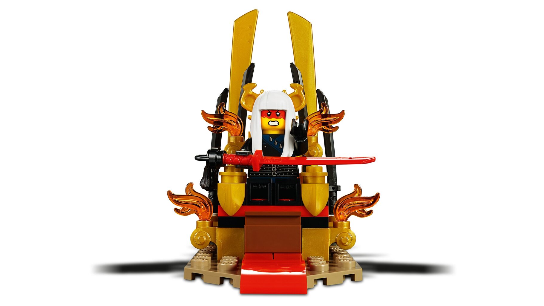 70651 LEGO® NINJAGO Konfrontācija troņa zālē цена и информация | Konstruktori | 220.lv