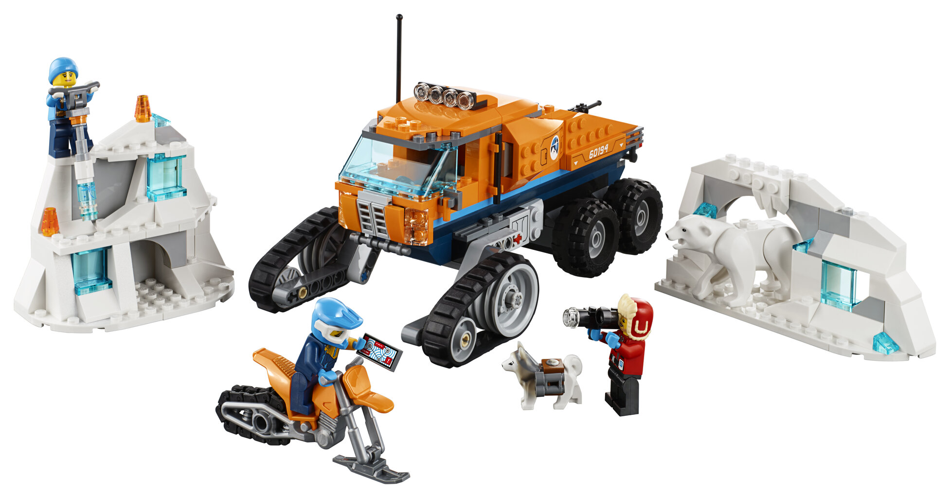 60194 LEGO® CITY Arctic, Ekspedīcija цена и информация | Konstruktori | 220.lv