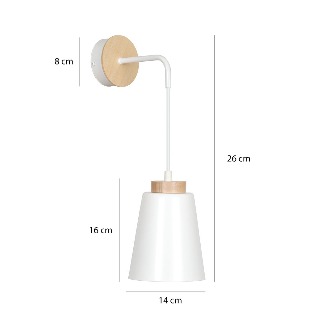 Emibig lampa Bolero k1 цена и информация | Sienas lampas | 220.lv