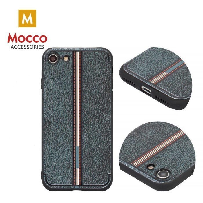Aizsargmaciņš Mocco Trendy Grid And Stripes Silicone Back Case Samsung G955 Galaxy S8 Plus Black (Pattern 3) cena un informācija | Telefonu vāciņi, maciņi | 220.lv