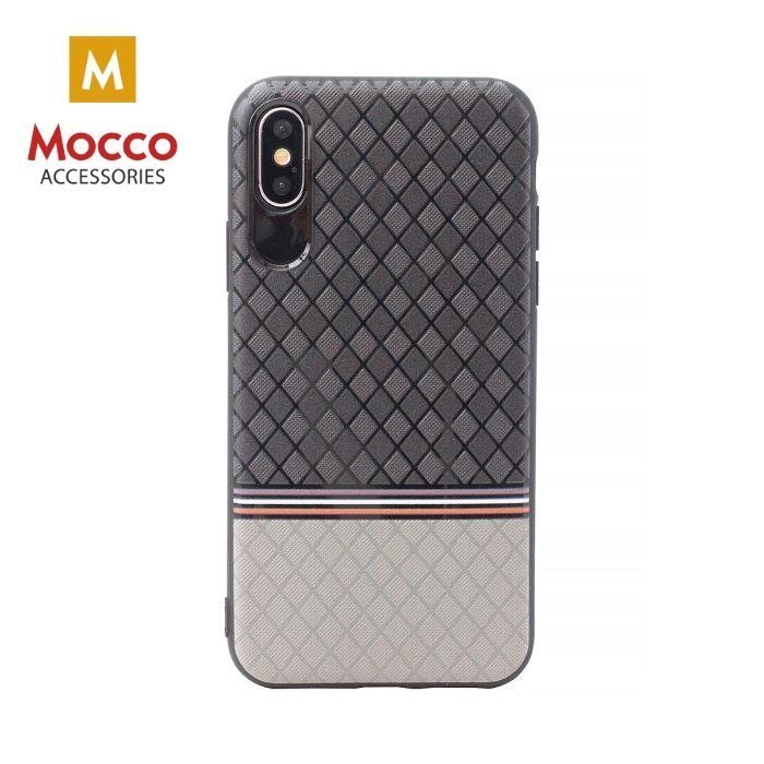 Aizsargmaciņš Mocco Trendy Grid And Stripes Silicone Back Case Apple iPhone 7 Plus / 8 Plus Grey (Pattern 2) цена и информация | Telefonu vāciņi, maciņi | 220.lv