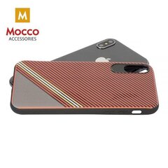 Aizsargmaciņš Mocco Trendy Grid And Stripes Silicone Back Case Samsung G950 Galaxy S8 Red (Pattern 1) cena un informācija | Telefonu vāciņi, maciņi | 220.lv