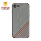 Aizsargmaciņš Mocco Trendy Grid And Stripes Silicone Back Case Apple iPhone 7 Plus / 8 Plus White (Pattern 1) cena un informācija | Telefonu vāciņi, maciņi | 220.lv
