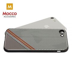 Aizsargmaciņš Mocco Trendy Grid And Stripes Silicone Back Case Apple iPhone 7 Plus / 8 Plus White (Pattern 1) cena un informācija | Telefonu vāciņi, maciņi | 220.lv