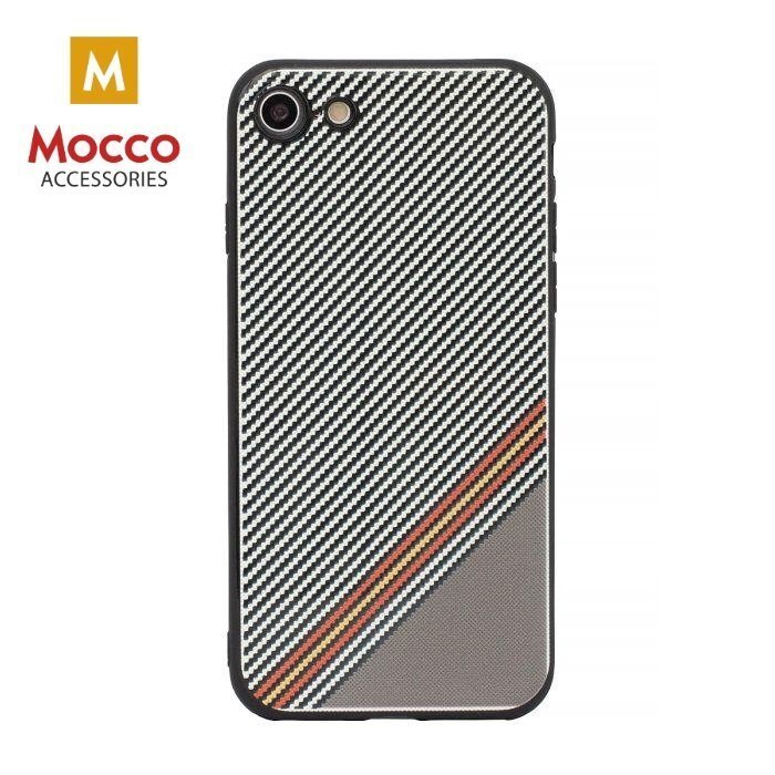 Aizsargmaciņš Mocco Trendy Grid And Stripes Silicone Back Case Apple iPhone X White (Pattern 1) цена и информация | Telefonu vāciņi, maciņi | 220.lv