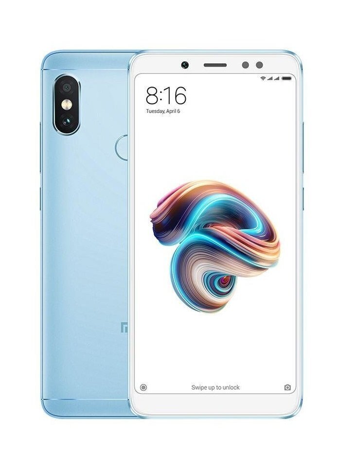 Xiaomi Redmi Note 5, 3/32 GB, Dual SIM, Zils цена и информация | Mobilie telefoni | 220.lv