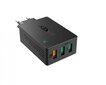Lādētājs Aukey LLTSEU65482, ātra uzlāde, 3 x USB 3.0, melns цена и информация | Lādētāji un adapteri | 220.lv