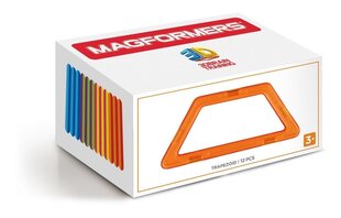 Magformers Trapezoid Set 12P 713013 цена и информация | Kонструкторы | 220.lv